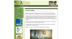 Desktop Screenshot of afrauconsulting.com